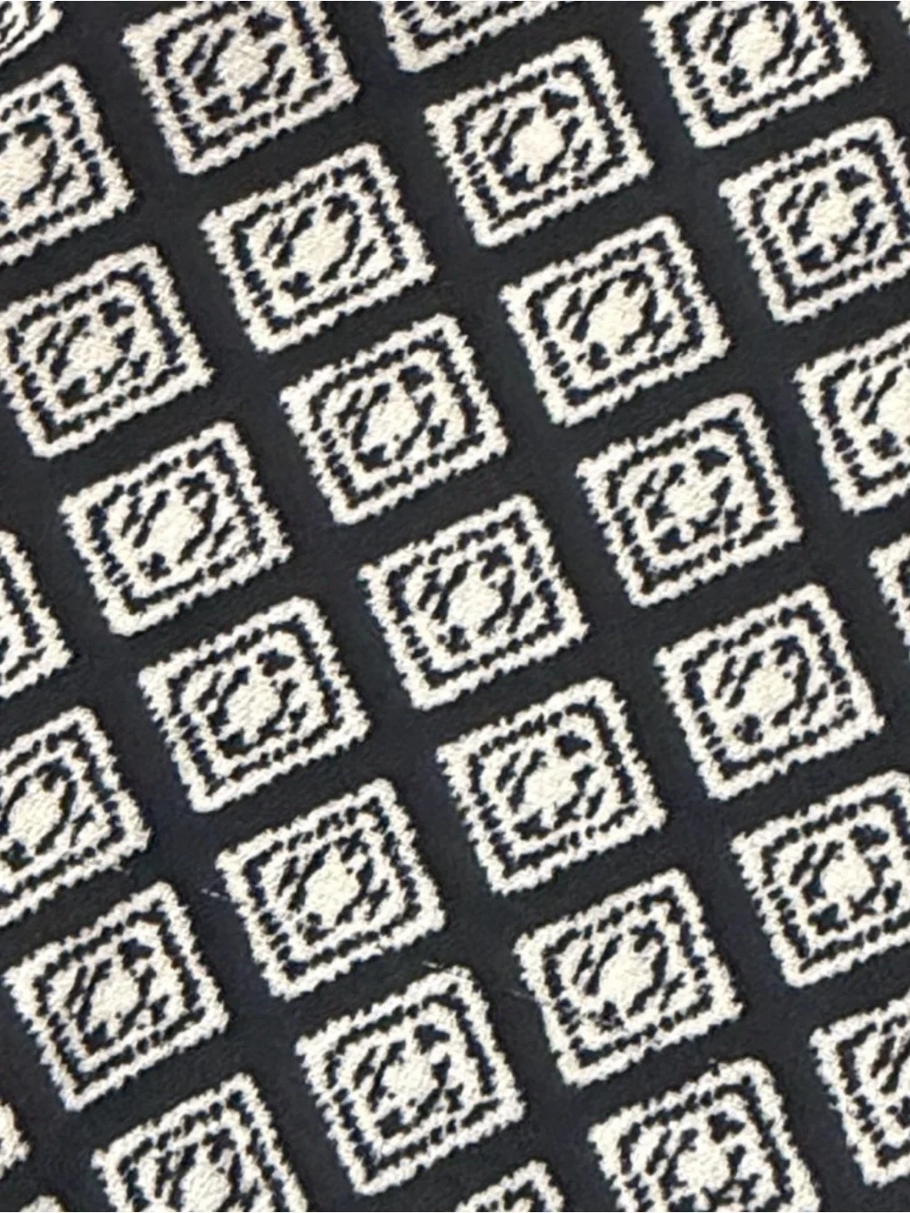 LuLaRoe Shirley Large Black White Geometric Print Open Front Kimono Cardigan